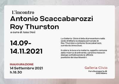 &quot;L&#039;incontro&quot;, Antonio Scaccabarozzi - Roy Thurston