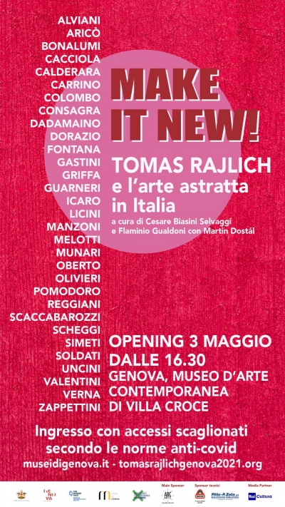 Tomas Rajlich e l&#039;arte astratta in Italia
