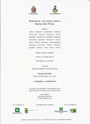 •  2014_09 - Morterone: una soglia poetica, Palazzo delle Paure, Lecco