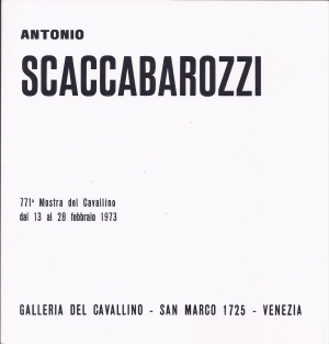 &bull;  1973 - 771a Mostra del Cavallino, Venezia