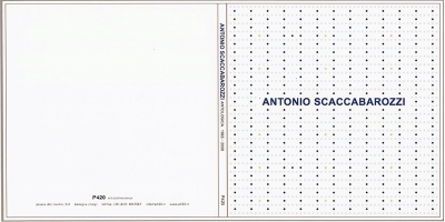 •  2010 - Antonio Scaccabarozzi, antologica 1965-2008  (Galleria P420, Bologna)