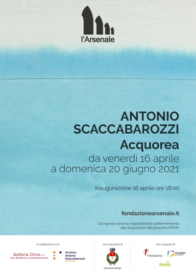 Antonio Scaccabarozzi. Acquorea, new dates